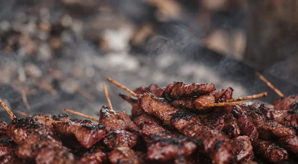 Char Siu Pork, prepared and ready to serve.