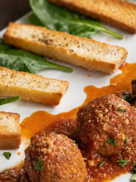 Kashmir Kofta with Cardamom, prepared and ready to serve.