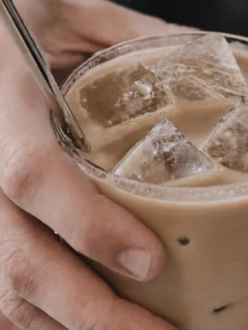 Moose Milk, prepared and ready to serve.