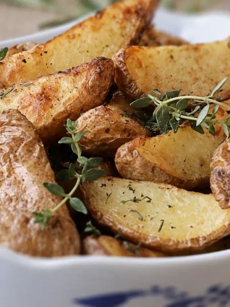 Rosemary and Thyme Wedges, prepared and ready to serve.